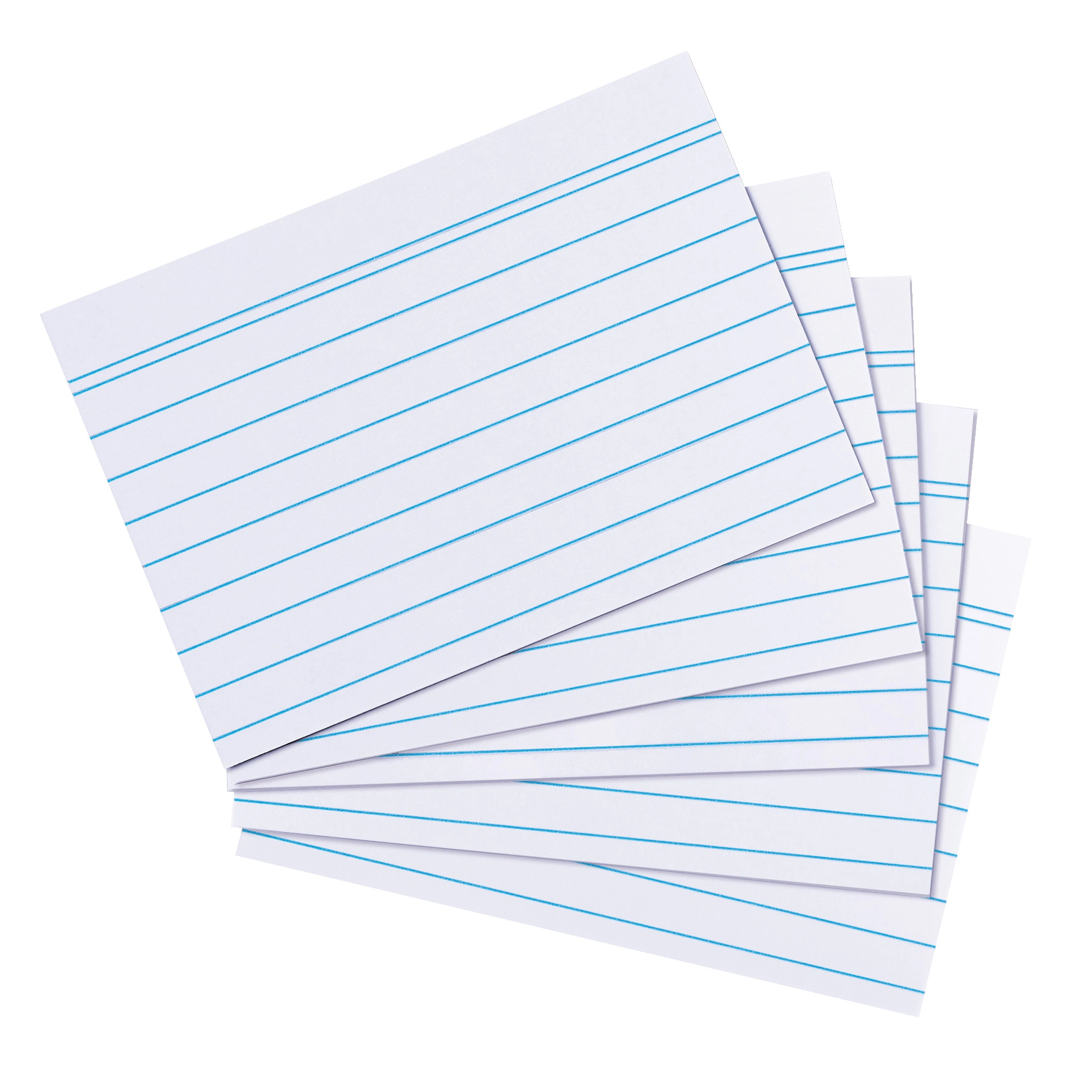herlitz Karteikarten, DIN A8, liniert, weiß (EAN: 4008110568553)