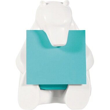 Post-it Super Sticky Z-Notes Spender "BEAR", weiß, bestückt (EAN: 8887862041899)