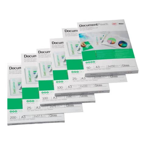 GBC Laminierfolientasche, DIN A2, glänzend, 250 mic (EAN: 0033816036819)