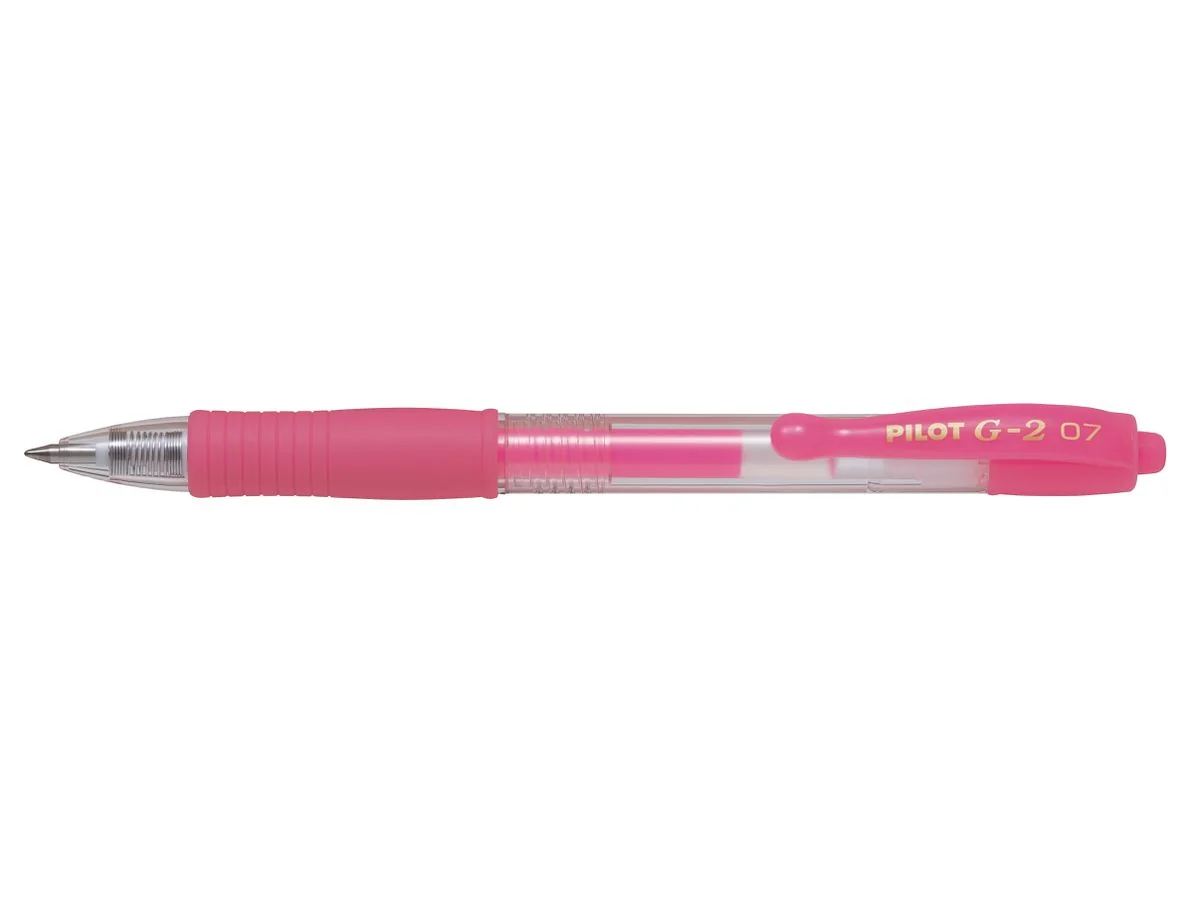 PILOT Gelschreiber G2 07 Neon, neonpink (EAN: 4902505586415)
