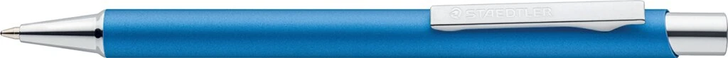 STAEDTLER Druckkugelschreiber elance 421 45, pazifikblau (EAN: 4007817102725)