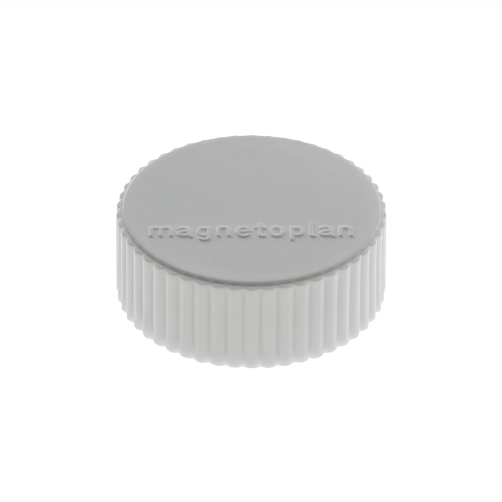 magnetoplan Discofix Rundmagnet "magnum", grau (EAN: 4013695010755)
