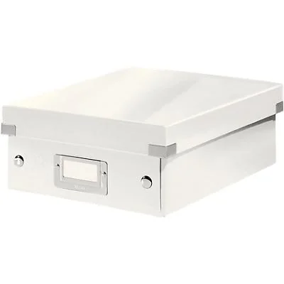 LEITZ Organisationsbox Click & Store WOW, klein, weiß (EAN: 4002432105045)