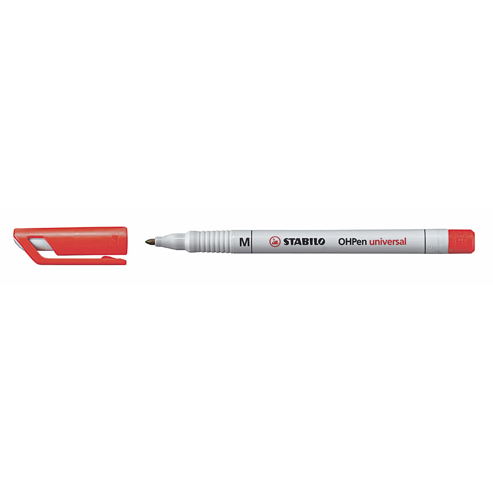STABILO Nonpermanent-Marker OHPen universal, rot (EAN: 4006381114615)