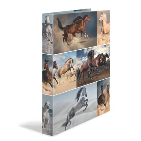 HERMA Ringbuch "Animals" - Pferde, DIN A4, 2-Ring-Mechanik (EAN: 4008705194297)