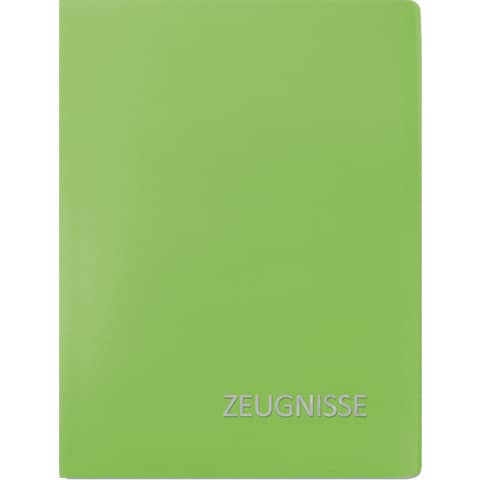ROTH Zeugnismappe Basic, aus PP, DIN A4, grün (EAN: 4028279885711)