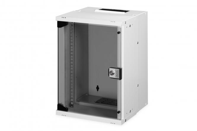 DIGITUS 10" Wandgehäuse SOHO PRO, (B)315 x (T)300 mm, 9HE (EAN: 4016032493648)