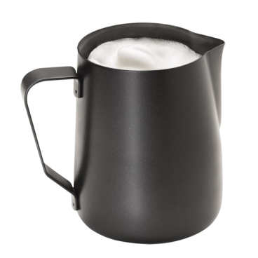 APS Milch-/Universalkanne, Edelstahl schwarz, 0,6 l (EAN: 4004133103351)