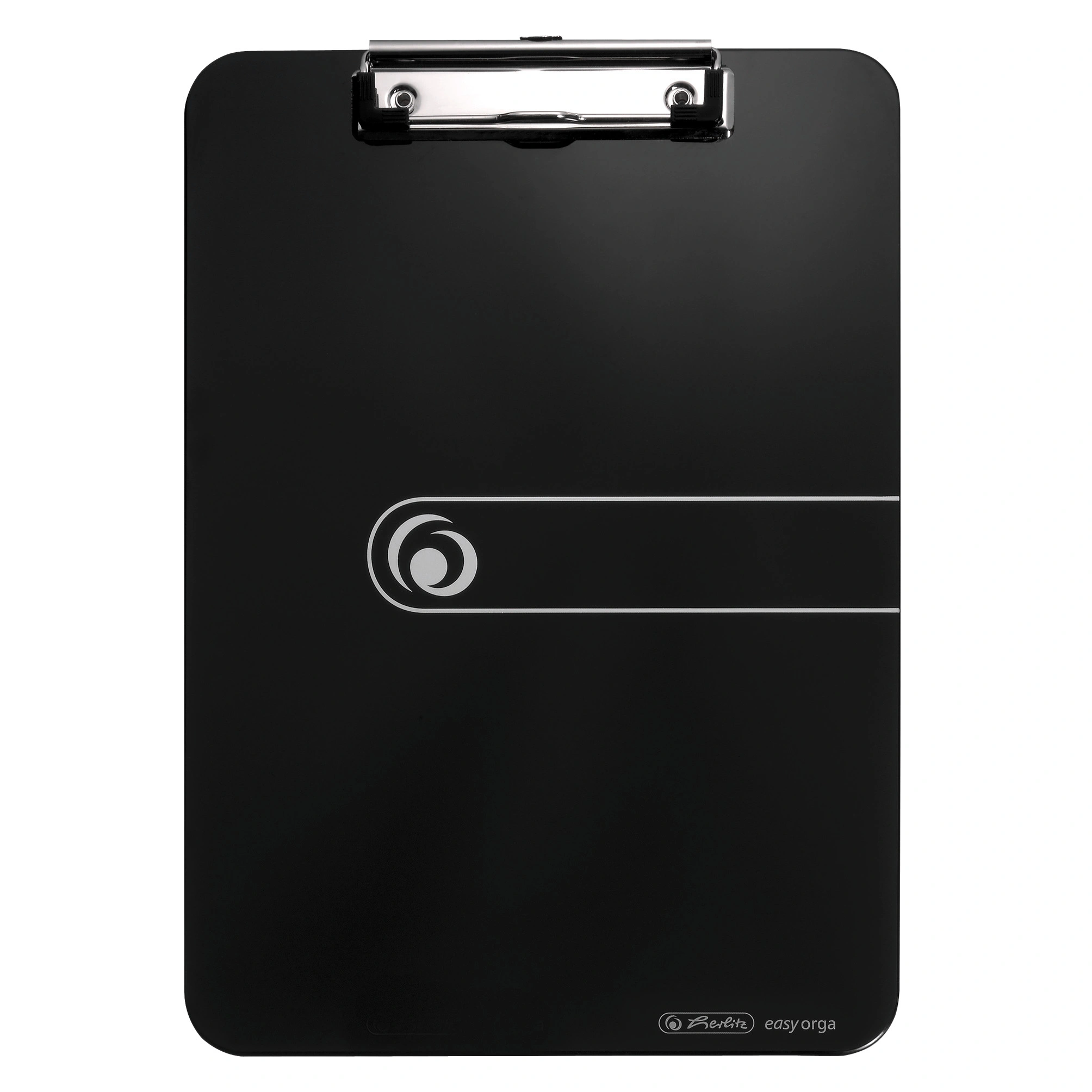 herlitz Klemmbrett easy orga to go, DIN A4, schwarz opak (EAN: 4008110432700)