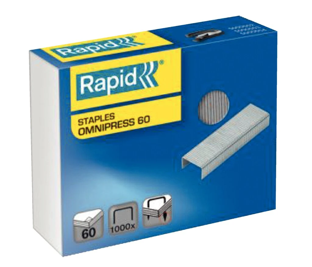 Rapid Heftklammern Omnipress 60, verzinkt (EAN: 4051661018923)