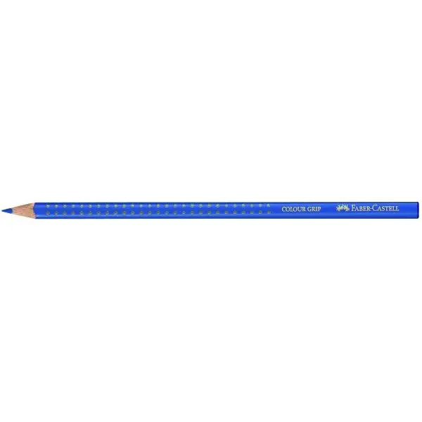 FABER-CASTELL Dreikant-Buntstift Colour GRIP, ozeanblau (EAN: 4005401124436)