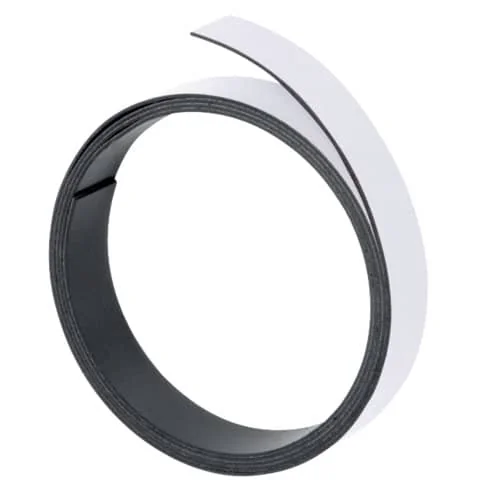 FRANKEN Magnetband, (L)1.000 x (T)10 x (H)1 mm, weiß (EAN: 4016946052825)