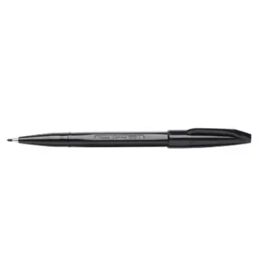 PentelArts Faserschreiber Sign Pen S520, schwarz (EAN: 3474370520012)