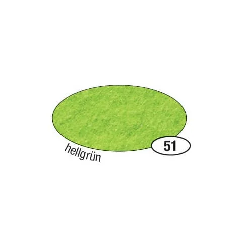 folia Bastelfilz, (B)200 x (H)300 mm, 150 g/qm, hellgrün (EAN: 4001868524512)
