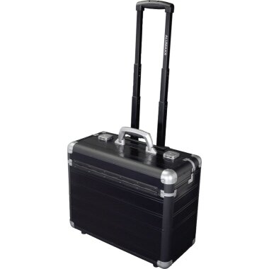 ALUMAXX Pilotenkoffer "DISCOVERY", Aluminium, schwarz matt (EAN: 4021068451661)