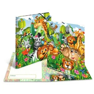 HERMA Eckspannermappe "Dschungel", Karton, DIN A4 (EAN: 4008705193733)