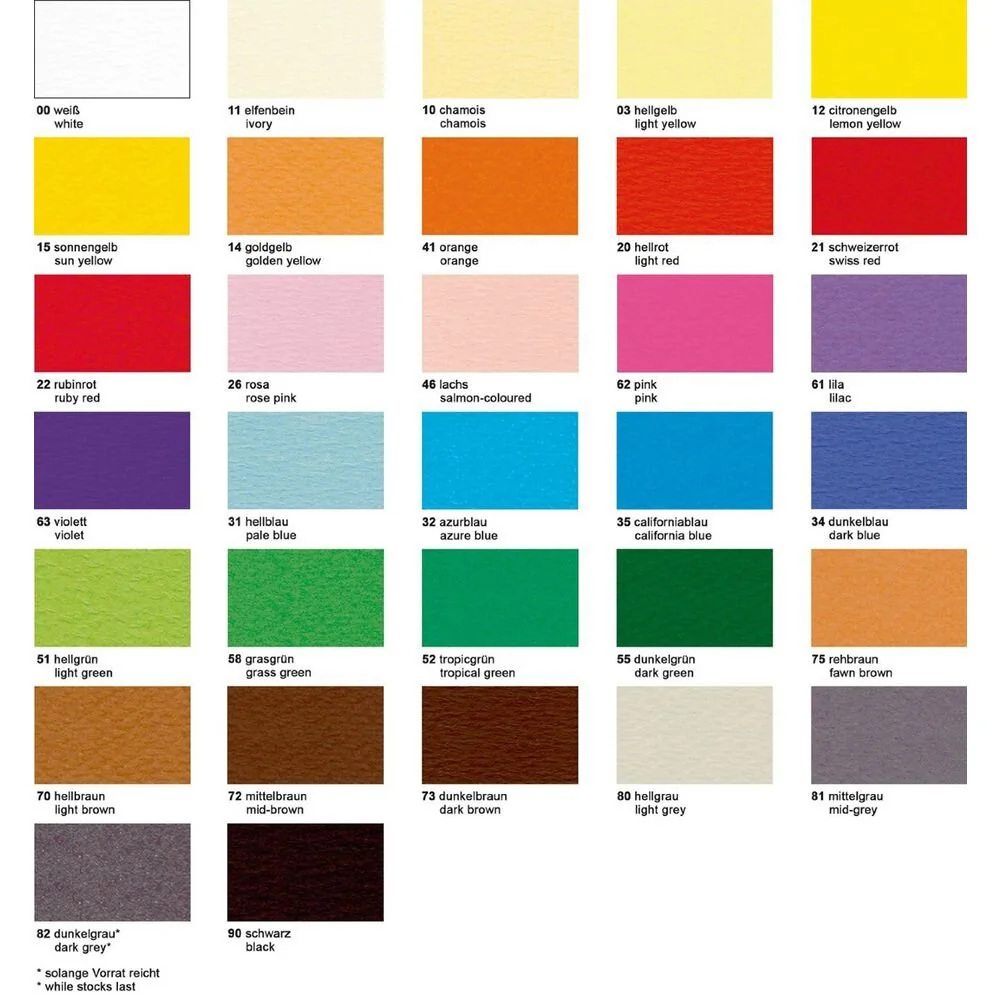 folia Tonpapier, (B)500 x (H)700 mm, 130 g/qm, bananengelb (EAN: 4001868672145)