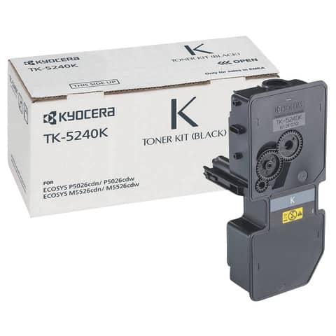 KYOCERA Toner für KYOCERA/Mita Ecosys TK-5240K, schwarz (EAN: 0632983036822)