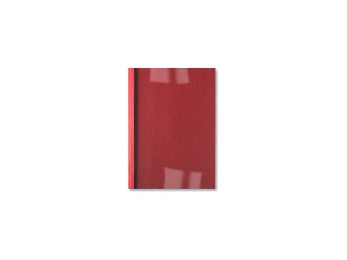 GBC Thermobindemappe ThermaBind Lederoptik, A4, 3 mm, rot (EAN: 0013465451218)