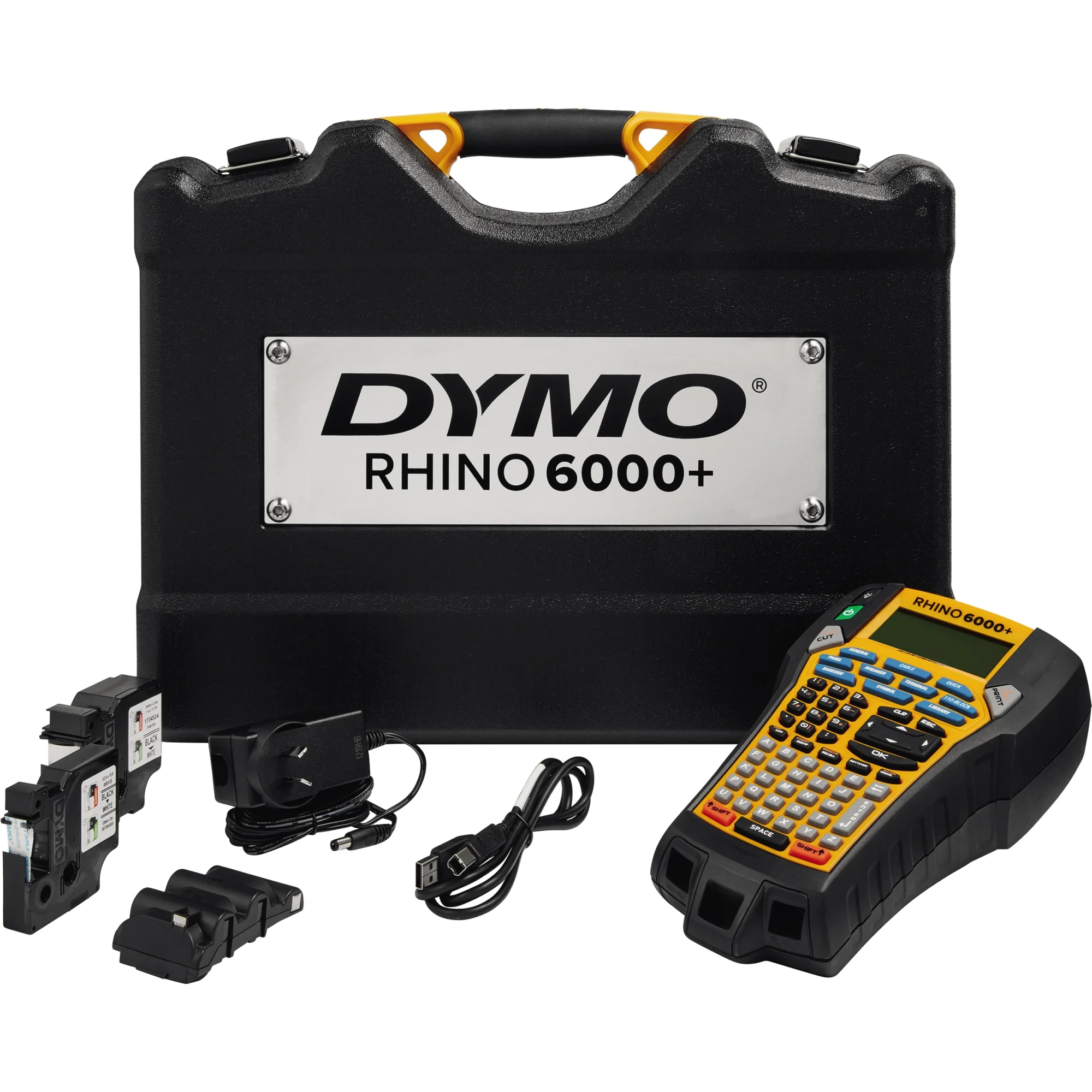 DYMO D1 Schriftbandkassette schwarz/weiß, 12 mm x 5,5 m (EAN: 5411313169592)