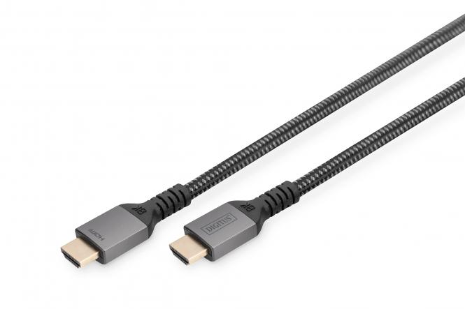 DIGITUS HDMI Ultra High Speed Anschlusskabel, 8K, 3,0 m (EAN: 4016032481225)