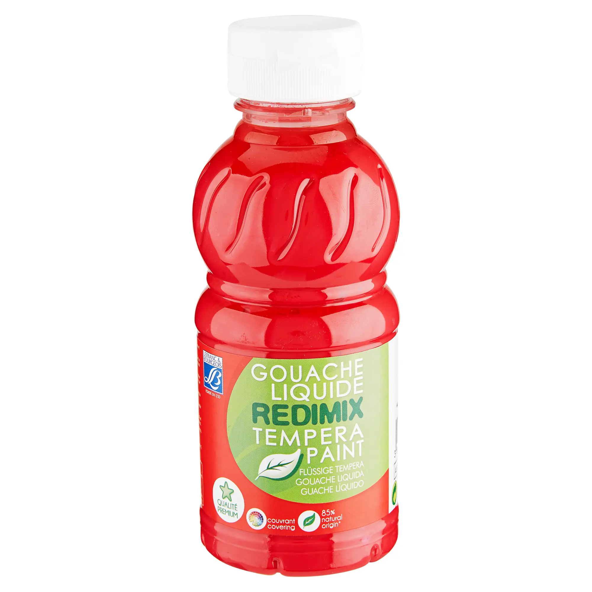 LEFRANC BOURGEOIS Gouachefarbe 1.000 ml, zinnoberrot (EAN: 3013641880266)