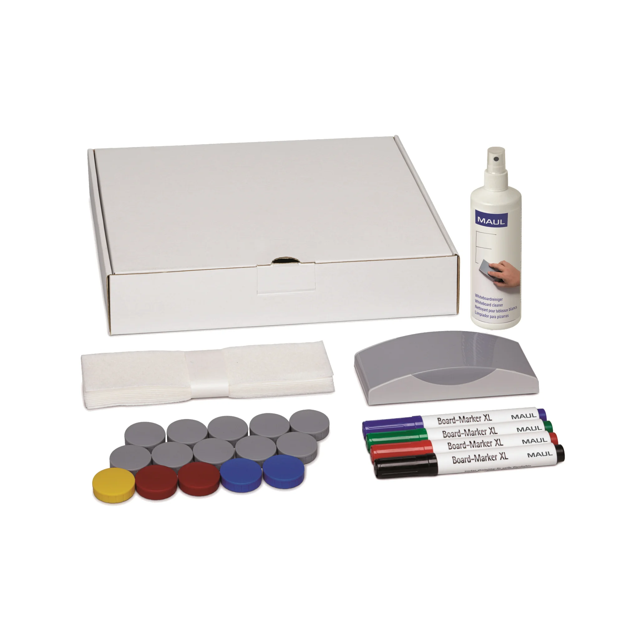 MAUL Weißwandtafel Zubehör-Set, Karton, klein (EAN: 4002390058117)