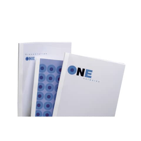 GBC Thermobindemappe ThermaBind Standard, A4, 10 mm, weiß (EAN: 0013465370168)