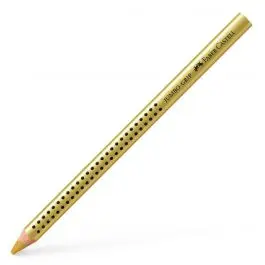 FABER-CASTELL Dreikant-Buntstift Jumbo GRIP, gold (EAN: 4005401109815)