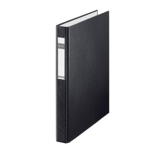 LEITZ Ringbuch Standard, DIN A4 Überbreite, schwarz,2 D-Ring (EAN: 4002432367313)