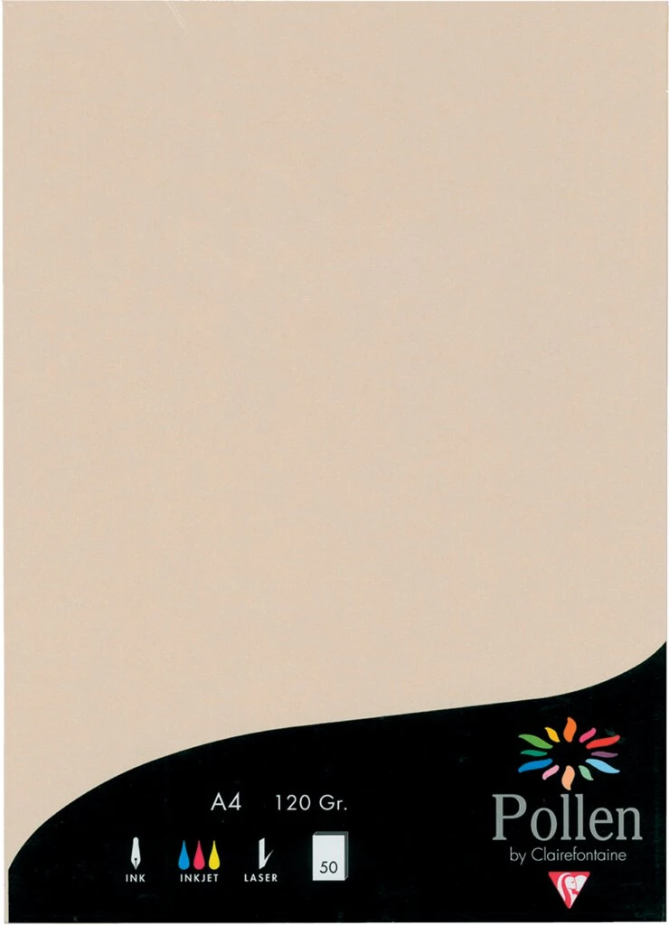 Pollen by Clairefontaine Papier DIN A4, elfenbein (EAN: 3329680420401)