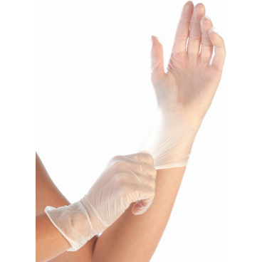 HYGONORM Vinyl-Handschuh IDEAL FIT, L, transparent (EAN: 4015544969122)