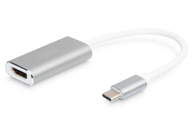 DIGITUS USB 3.0 - HDMI Grafikadapter, weiß (EAN: 4016032385950)