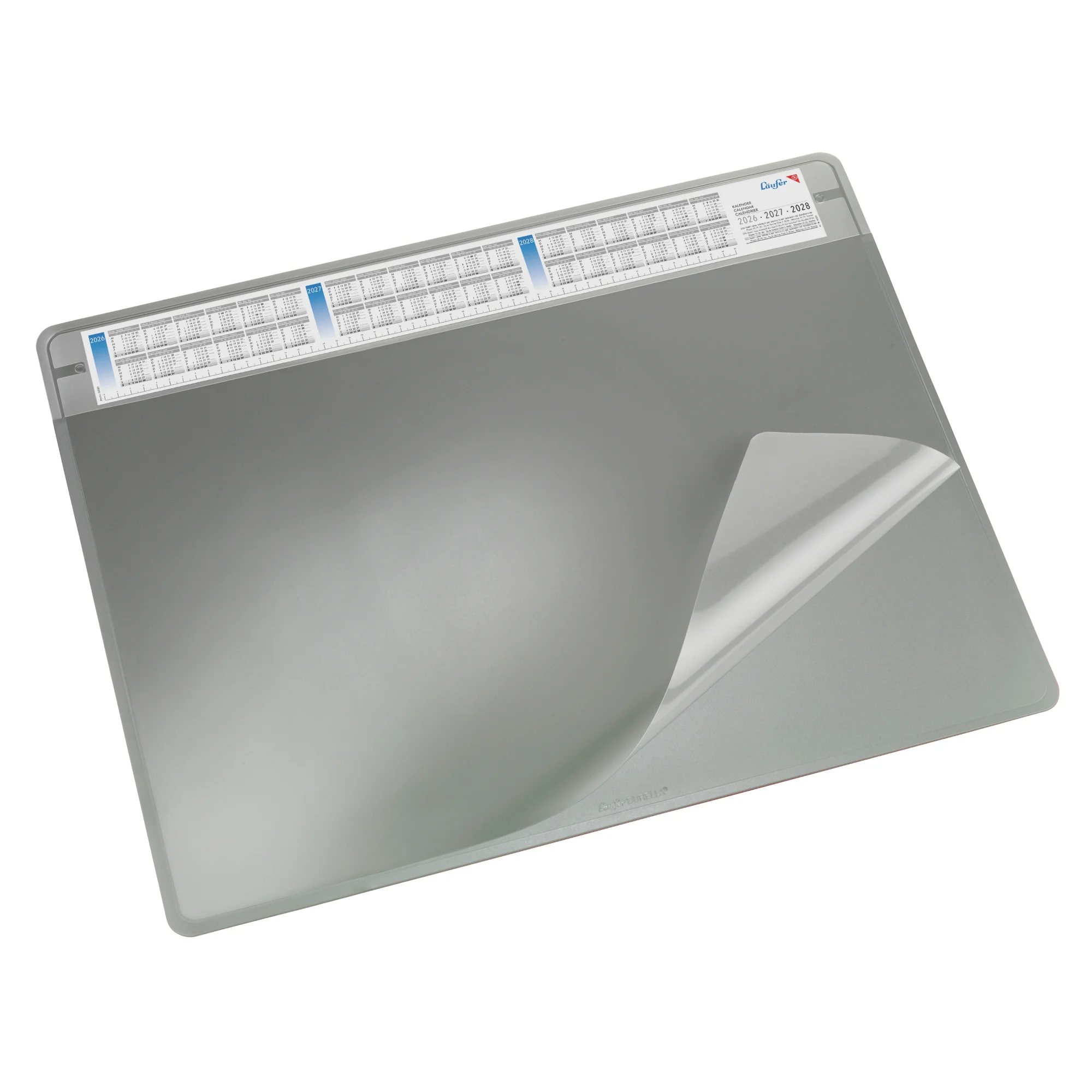 Läufer Schreibunterlage DURELLA SOFT, 500 x 650 mm, grau (EAN: 4006677476533)