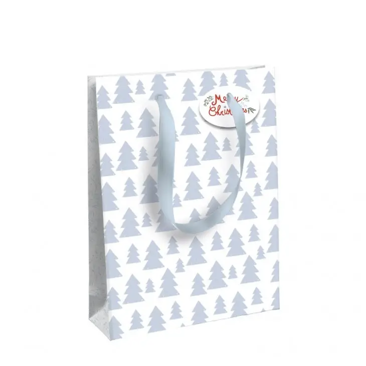 Clairefontaine Weihnachts-Geschenktüte "Excellia", klein, blau (EAN: 5033601498124)