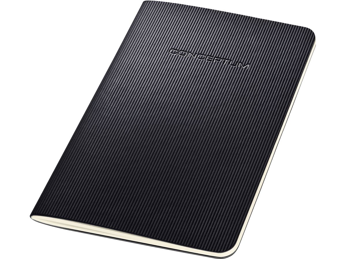 sigel Notizheft Conceptum, DIN A6, liniert, schwarz (EAN: 4004360830969)