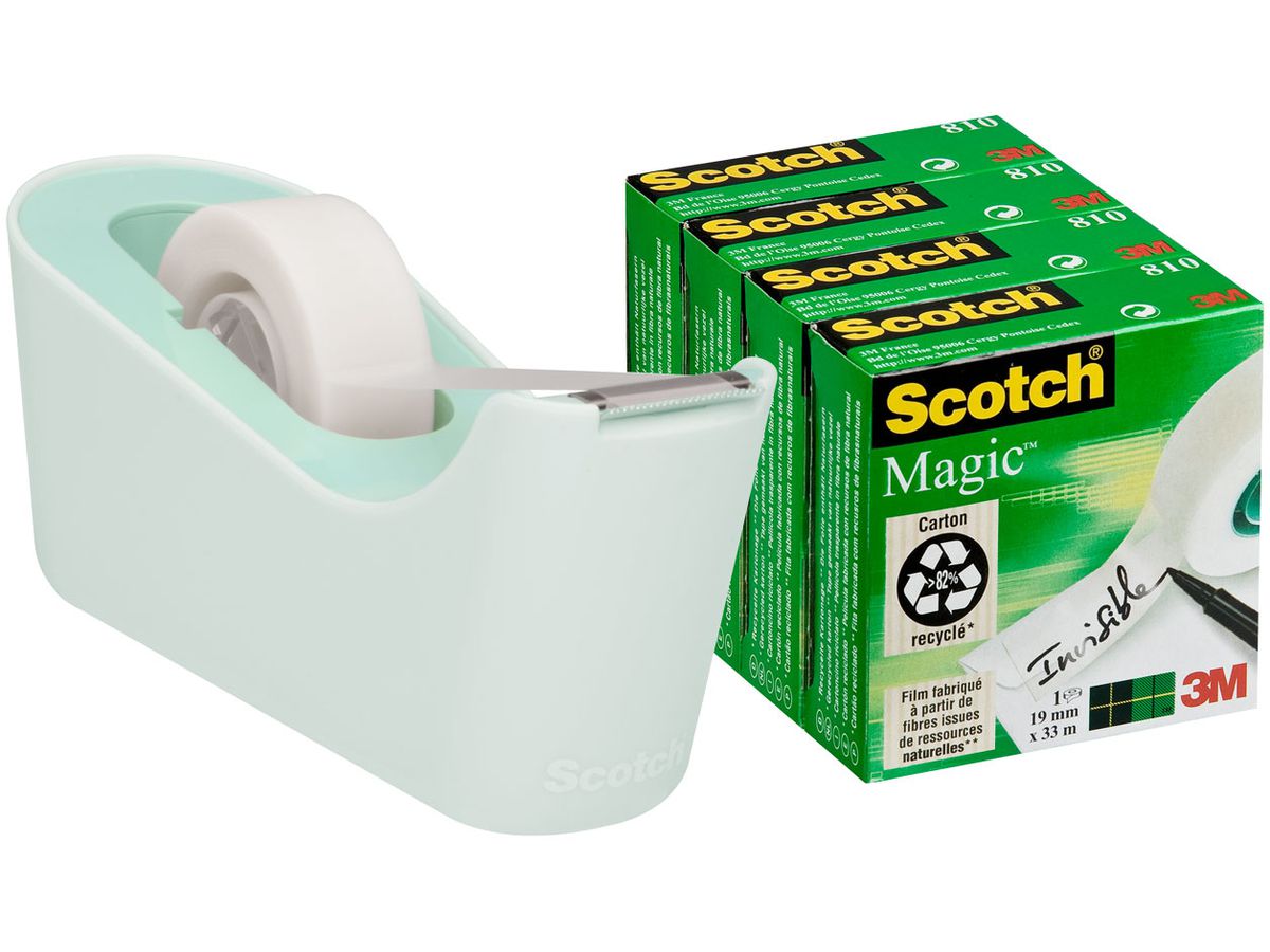 3M Scotch Tischabroller Multipack C18, mint (EAN: 4054596577787)
