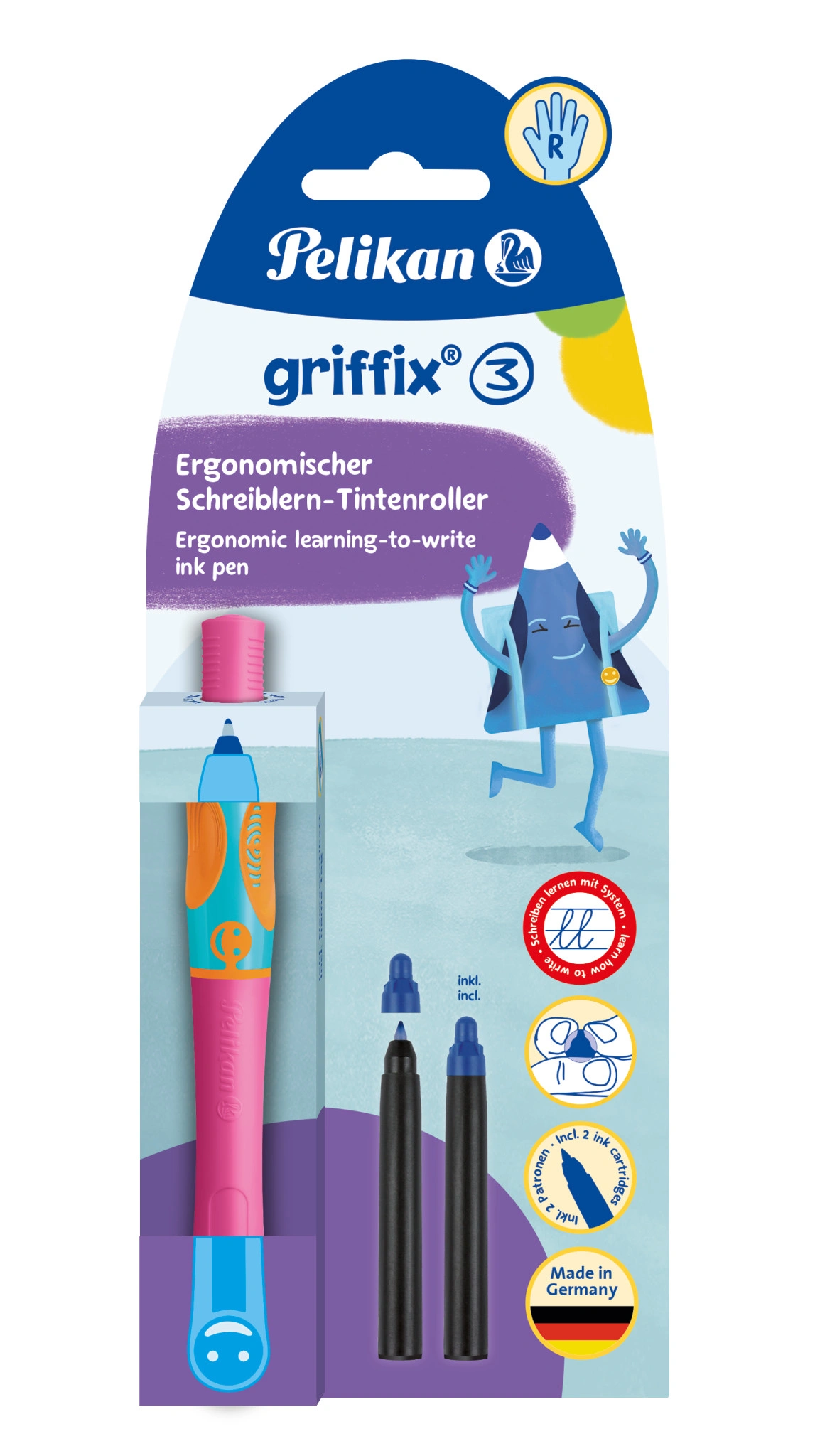 Pelikan griffix Tintenschreiber Lovely Pink (EAN: 4012700820488)