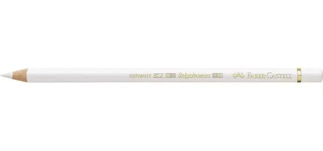 FABER-CASTELL Buntstift POLYCHROMOS, weiß (EAN: 4005401101017)