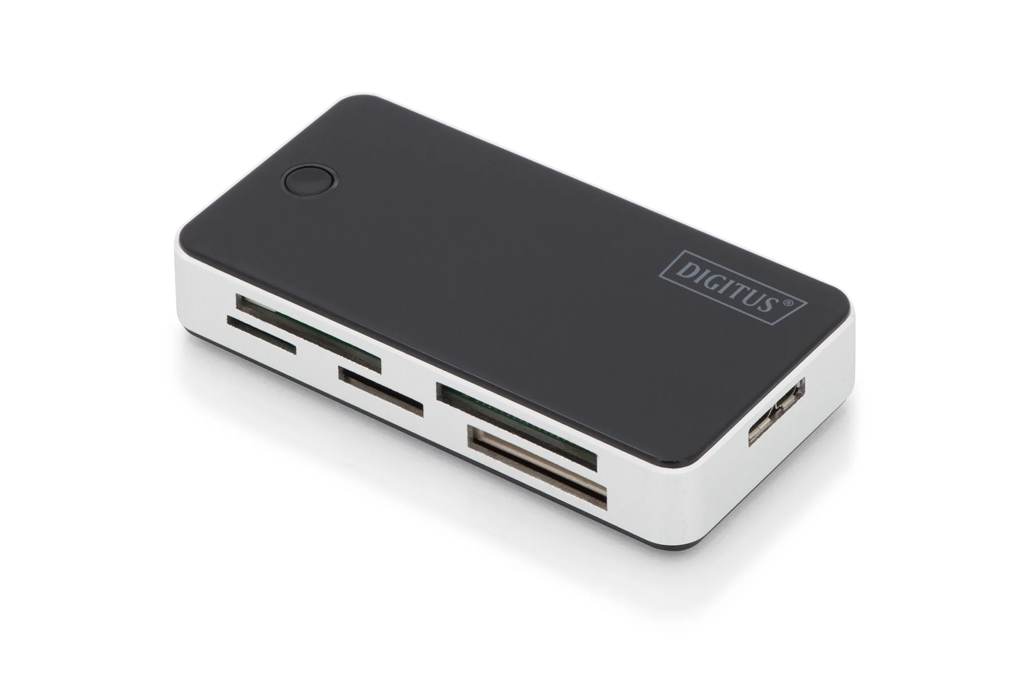 DIGITUS USB 3.0 Card Reader "All-in-one", schwarz / silber (EAN: 4016032431497)