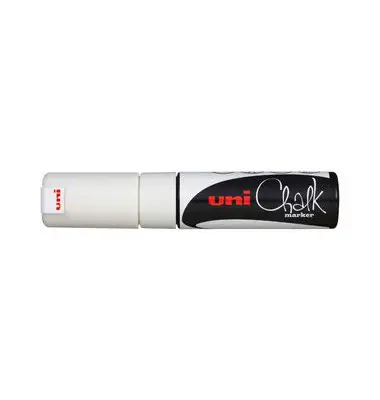 uni-ball Kreidemarker Chalk marker PWE8K, weiß (EAN: 4902778140093)
