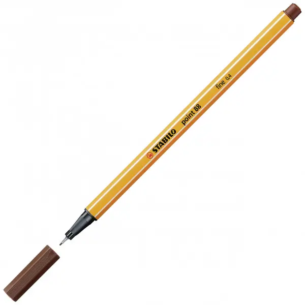 STABILO Fineliner point 88, braun (EAN: 4006381105309)