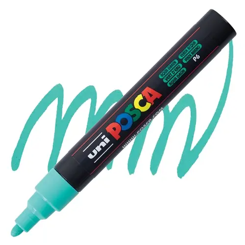 POSCA Pigmentmarker PC-5M, aquagrün (EAN: 4902778198032)