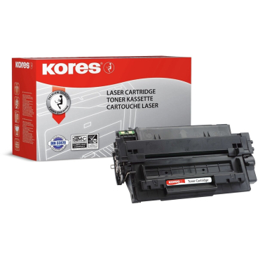 Kores Toner G1222RB ersetzt hp CE255A/Canon 724, schwarz (EAN: 4045257122200)