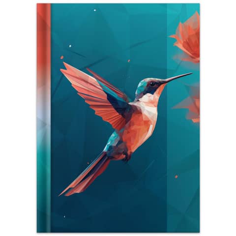 RNK Verlag Notizbuch "Kolibri", DIN A5, kariert (EAN: 4002871468244)