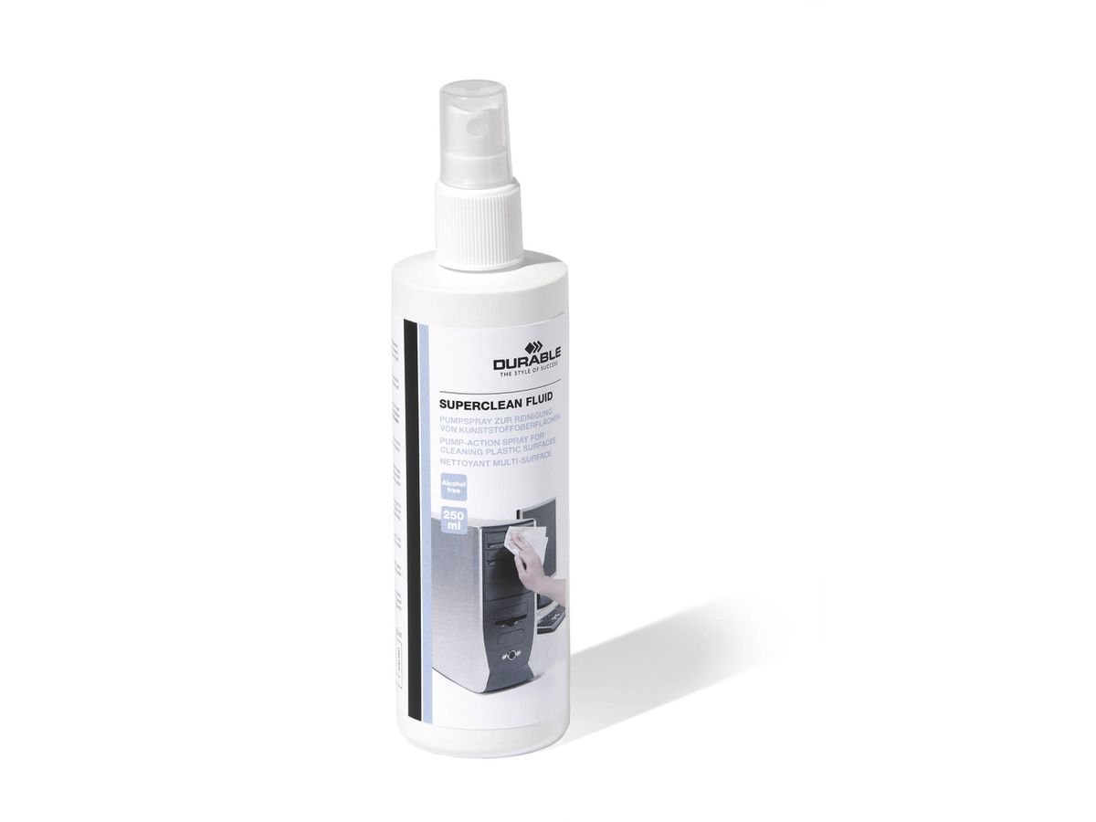 DURABLE Oberflächenreiniger SUPERCLEAN FLUID, 250 ml (EAN: 4005546503370)