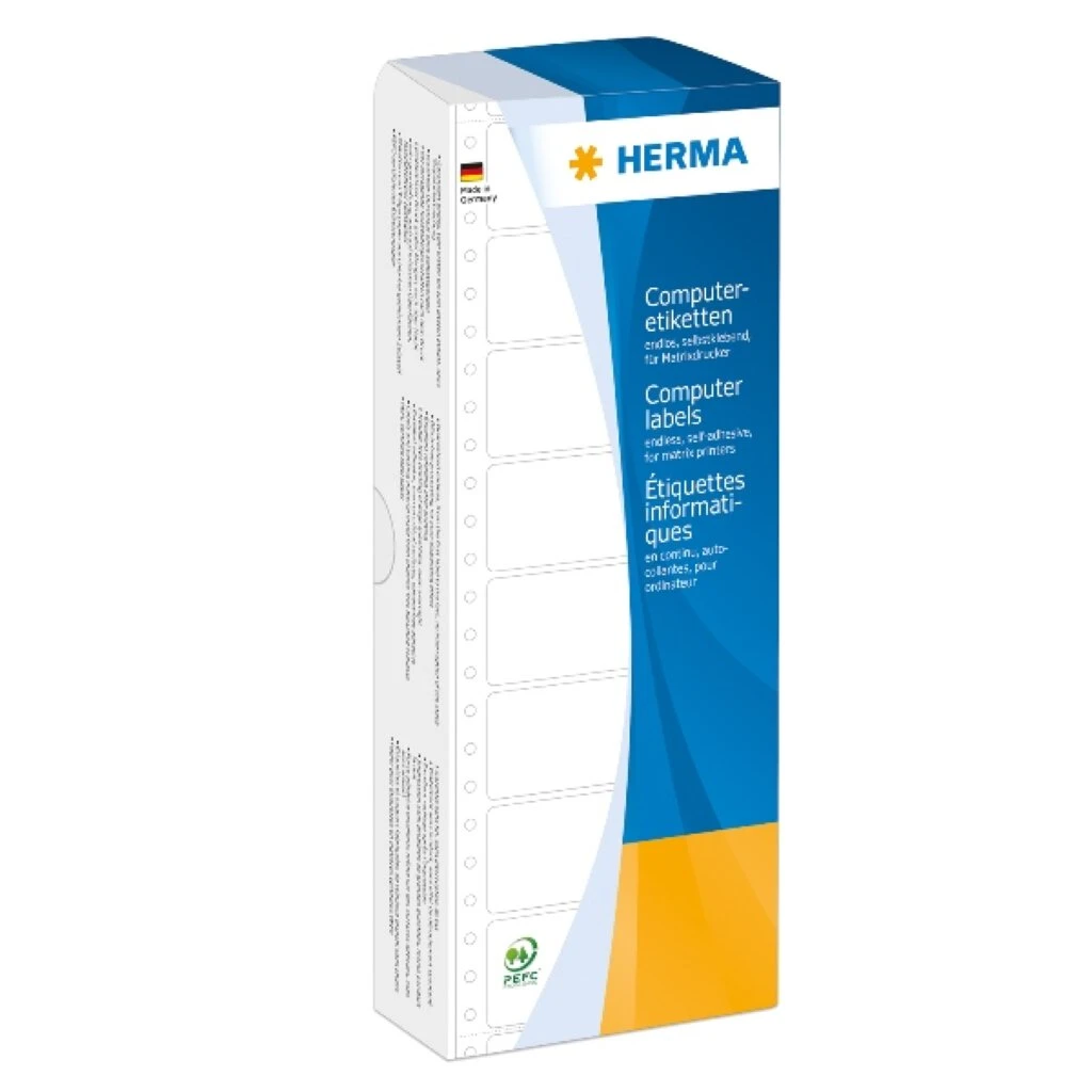 HERMA Computeretiketten endlos, 111,76 x 48,4 mm, 1-bahnig (EAN: 4008705081665)