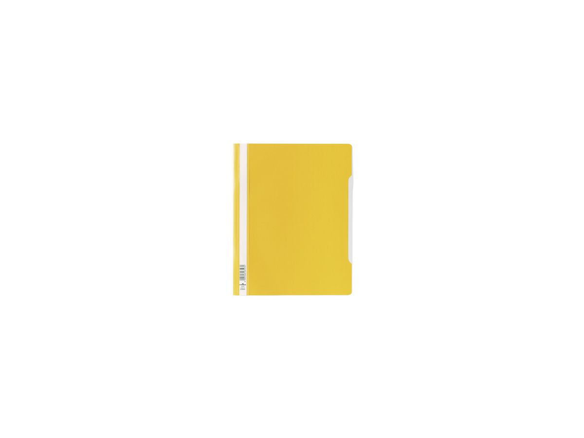 DURABLE Schnellhefter, DIN A4, aus Hartfolie, gelb (EAN: 4005546265032)