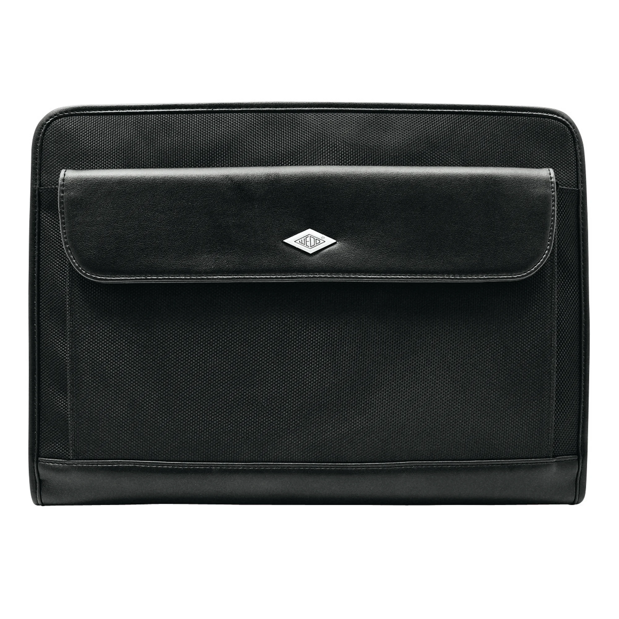 WEDO Konferenzmappe Elegance, A4, Kunstleder/Nylon, schwarz (EAN: 4003801792415)