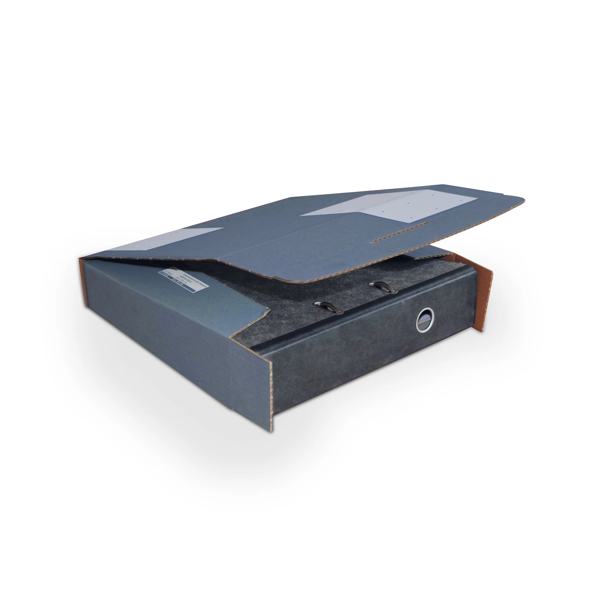ColomPac Ordner-Versandkarton, grau, (B)80 mm (EAN: 4033657009672)